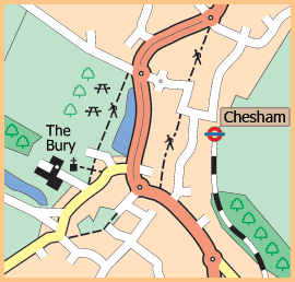 Chesham Map